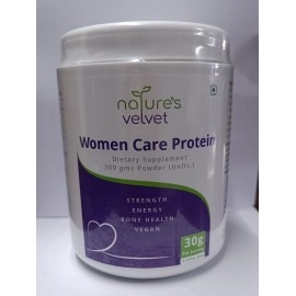nature\'s velvet Women care Protein, All Natural Protein For Women With Zero Artificial Flavors, Colors or Sweeteners - 300g