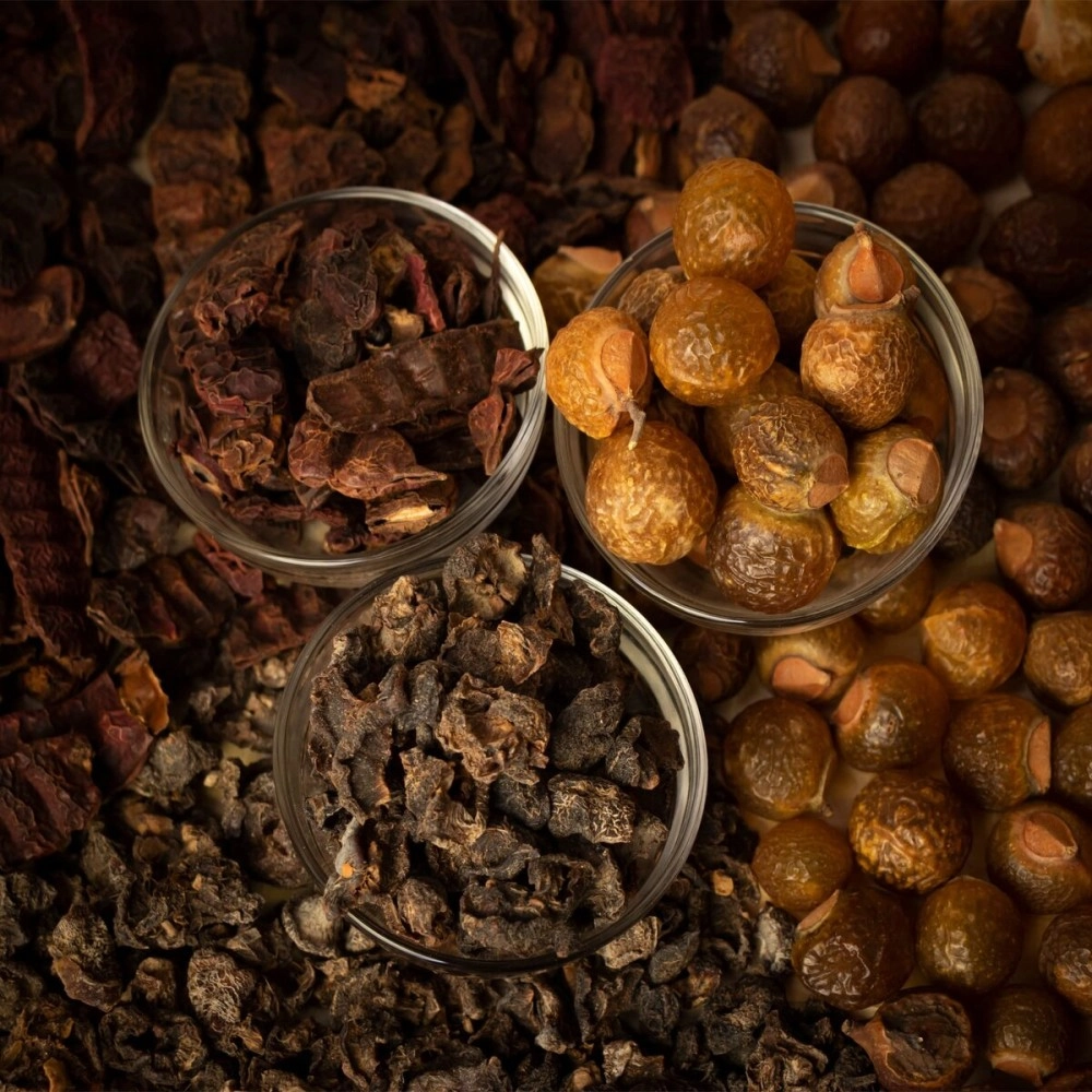 Rolimoli Whole Dried Form for Hair Care Each Amla, Reetha, Shikakai, 450 G