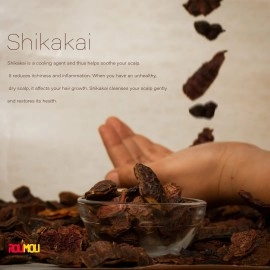 Rolimoli Whole Dried Form for Hair Care Each Amla, Reetha, Shikakai, 450 G