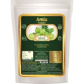 Biotic Amla, Harad & Baheda Powder (Triphala Powder) - 300gms (100gms each)