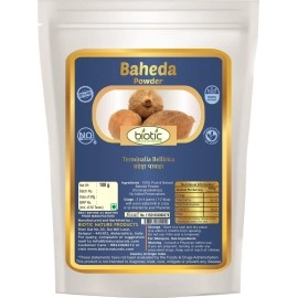 Biotic Amla, Harad & Baheda Powder (Triphala Powder) - 300gms (100gms each)