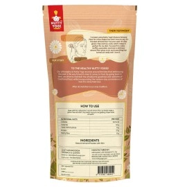Nutty Yogi Natural Almond Flour (with Skin), Keto Friendly, Gluten Free Atta, Un - Blanched, Low Carb