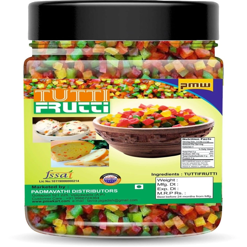 Pmw - Grade A Quality - Tutti Frutti - Fresh Quality - Mixed Colours - 500 Grams