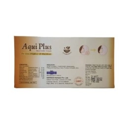 HAPDCO Aqui Plus Ayurvedic Cream 25gm (Pack of 3) - Ayurvedic Safe & Effective Cream for Acne, Pimples & Blackheads