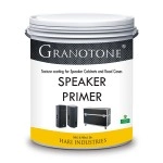 GRANOTONE Speaker Cabinet Primer Quick-drying Wood Primer for a Smooth Finish Water-based Primer to Create Long Lasting Foundation Extra Coverage Primer Paint Black 800 Gms