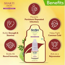 SRI SRI TATTVA - Shakti Drops,10ml (Pack of 2)