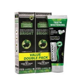 BENTODENT TOOTHPASTE Teeth Whitening Bentonite Cla..