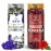 BLUE TEA - Combo Pack, Blue Tea Butterfly Pea Flower Tea (0.88 Oz) and Hibiscus Flower Tea (1.76 Oz) ll FARM PACKED ll Caffeine Free Herbal Tea - Gluten Free - GMO Free