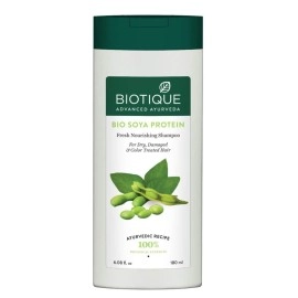 Biotique Bio Soya Protein Fresh Nourishing Shampoo, 180 ml