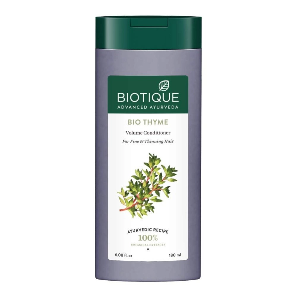 Biotique Bio Thyme Volume Conditioner for Fine & Thinning Hair, 180 ml