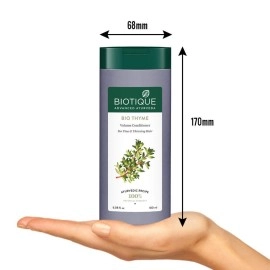 Biotique Bio Thyme Volume Conditioner for Fine & Thinning Hair, 180 ml