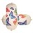 Kuber Industries Butterfly Design Cotton 2 Pieces Bolster Cover Set (Cream)