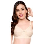 TRYLO Women\'s Non-Wired Bra (KRUTIKA Chiken_Skin_42D)