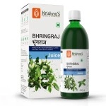 Krishna\'s Herbal & Ayurveda Bhringraj Juice - 500 ml (Pack of 1) | Preservative Free | Nourishes hair and improves hair growth