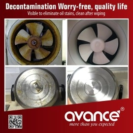 Avance Oily Surface Stain Remover Oven/Gas stove/Chimney Cleaner | Removes Tough stain, Oil, Grease, Wall, Sink, Countertop & Tiles Stains (500ml pack of 1)