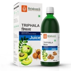 Krishna\'s Herbal & Ayurveda Triphala Juice - Harad | Bahera | Amla | Ayurvedic, Herbal Laxative - 1000 ml (Pack of 1)