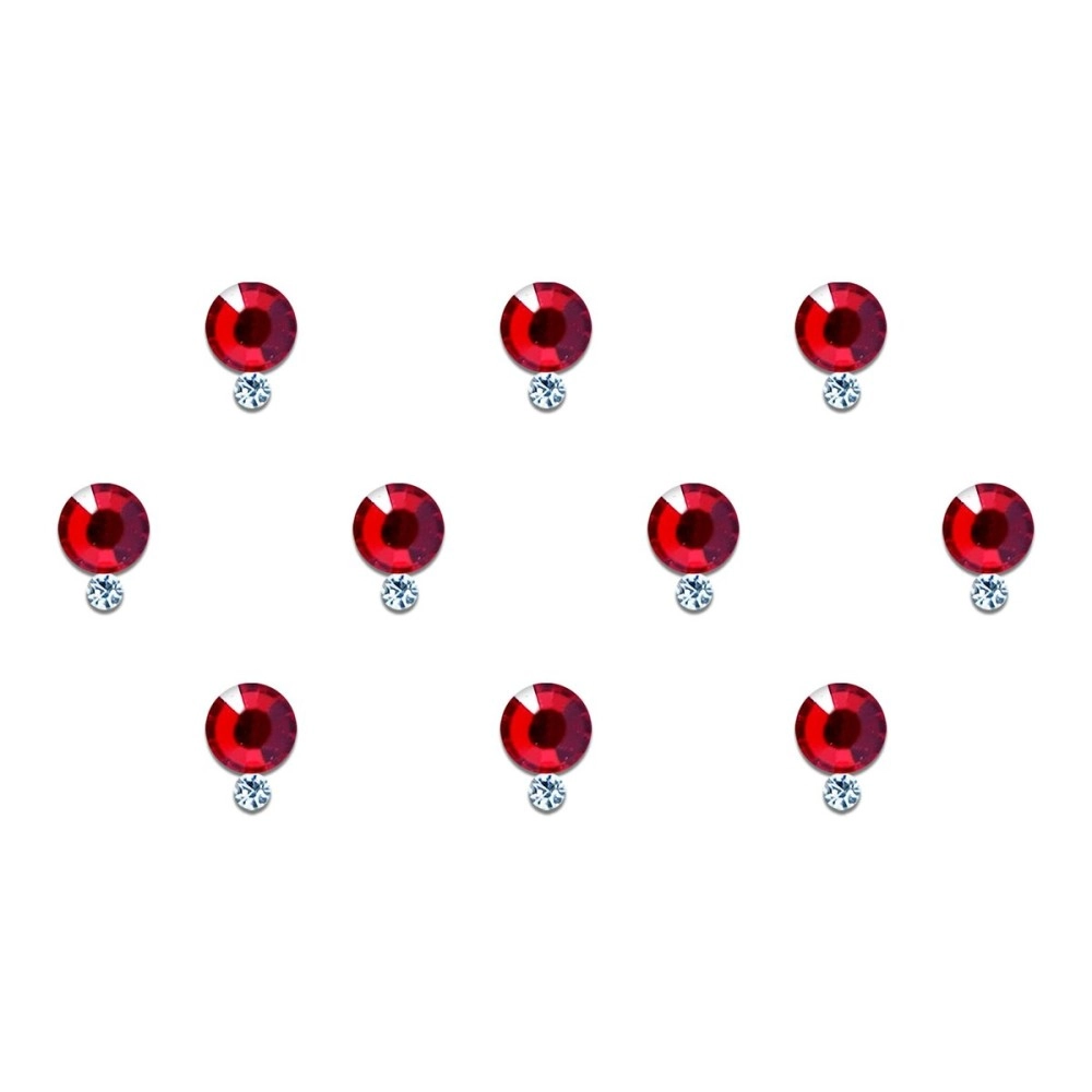 Comet Busters Round Red Swarovski Crystal Bindi (BIN323)(5mm)