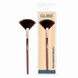 GUBB USA Make Up Brush Professional Highlighter Makeup Brush For Women/Girls Face Makeup (Fan Brush)