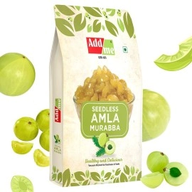 Add me Seed Less Amla Murabba 750Gm Fine Quality Vacuum Packed, Fresh and Delicious