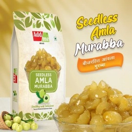 Add me Seed Less Amla Murabba 750Gm Fine Quality Vacuum Packed, Fresh and Delicious
