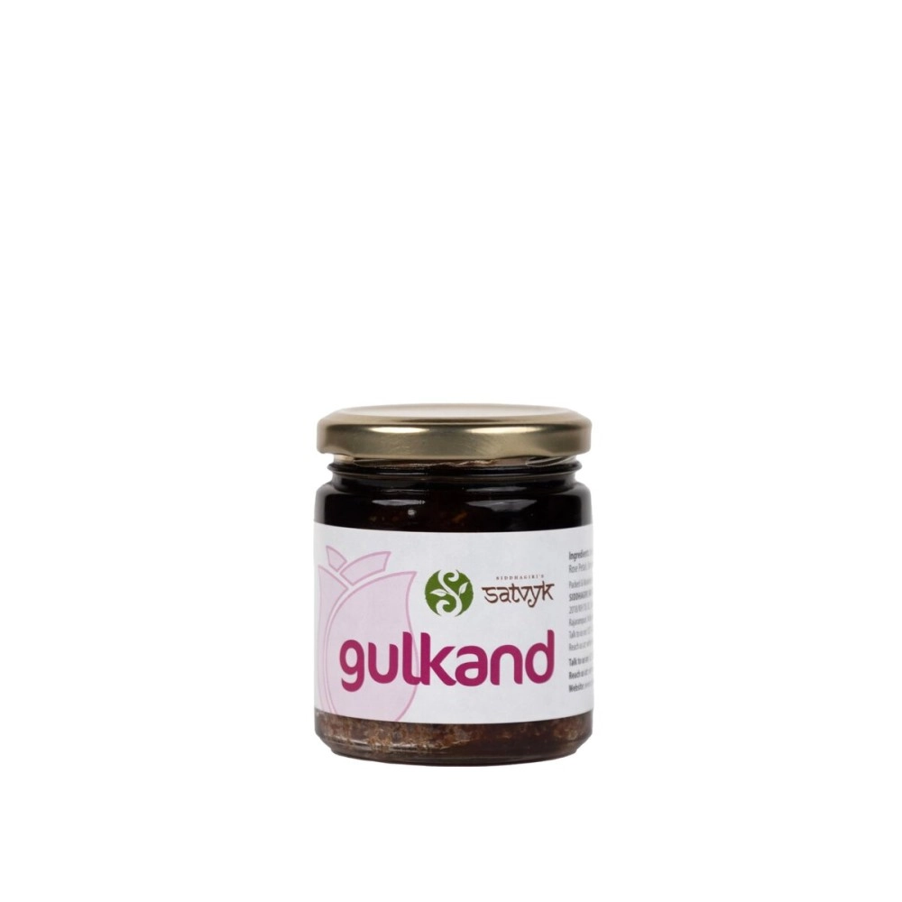S Siddhagiri\'s SATVYK THE HEALTH re STORE Natural & Organic Gulkand (Pack of 2 - 400gms Total)