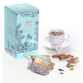 TGL Co. The Good Life Company Kadak Masala Chai Instant Tea Premix Tea with Masala, 14 Sachets (196 g)
