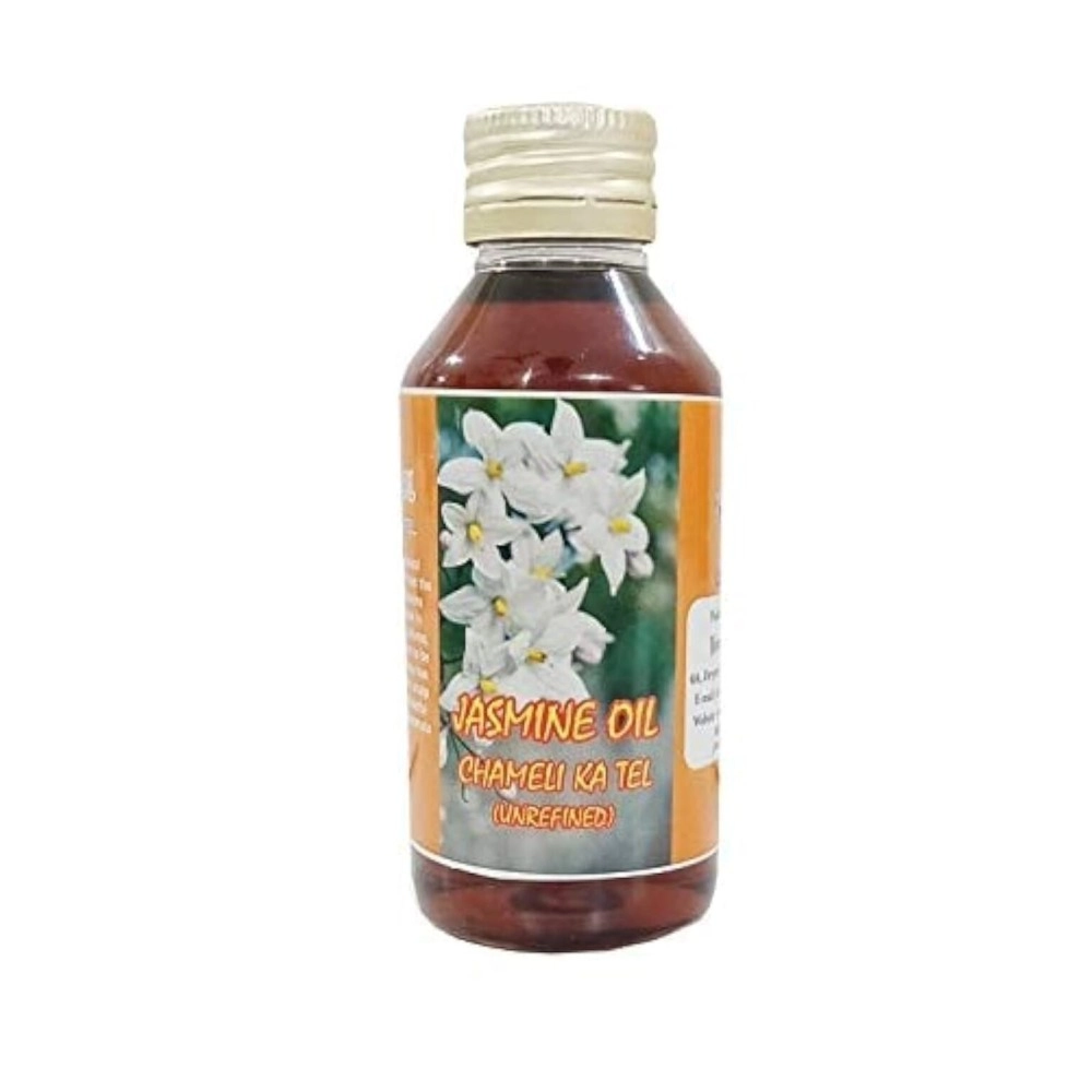 J Organics Chameli Oil For Hanuman Puja Chola Jasmine Flower Oil For Face Hair Skin Fragrance Oil 100 ml