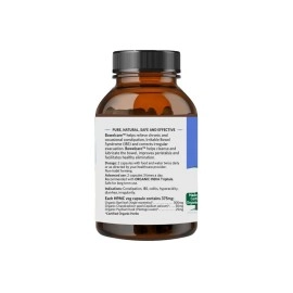 ORGANIC INDIA Bowelcare Relieves Constipation & Irritable Bowel Syndrome Ayurvedic Capsules || Improves Peristalsis || Normalizes Digestion & Elimination || Improves Peristalsis - 180 Capsules