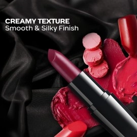 FACESCANADA Weightless Creme Finish Lipstick - Summer Ready (Nude), 4G | Creamy Finish | Smooth Texture | Long Lasting Rich Color | Hydrated Lips | Vitamin E, Jojoba Oil, Shea Butter, Almond Oil