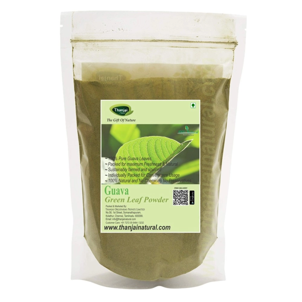 Guava Leaf Powder Green 500g Green Pure 100% Natural Traditional Method Made No Preservatives