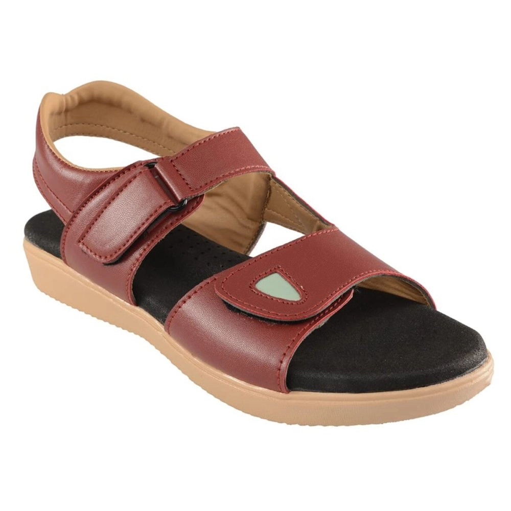 HEALTH FIT Extra Soft Ortho Care Diabetic & Orthopedic Sandal/Doctor Sandal Footwear with Arch Support - Women-7