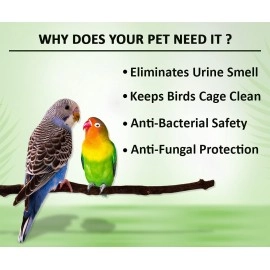 Boltz Bird Litter Spray, Medium, 200 ml, 1 Piece