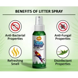 Boltz Bird Litter Spray, Medium, 200 ml, 1 Piece