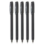 Pentel Energel - Roller Gel Pen Set - Pack of 5 (0.5mm Black)