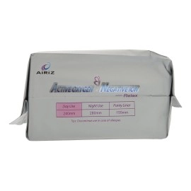 AIRIZ Tiens Active Oxygen Negative Ion Sanitary Napkin for Day Use -Pack of 5