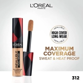 LOral Paris L\'Oreal Infallible Full Wear Concealer, 312, 10 g