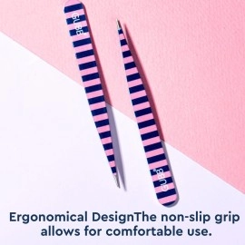 GUBB Pointed Tweezer For Blackheads & Ingrown Hair | Stainless Steel Pointed Precision Tweezer For Hair Removal | Hair Plucker, Shape Eyebrows, Remove Splinters - Durable, Sturdy & Rest Resistant