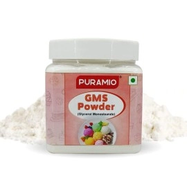Puramio GMS Powder (Glycerol Monostearate) , (300g)