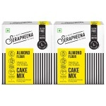 Serapheena Almond Flour Vanilla Victoria, 120g x 2 | Keto, No Sugar, Diabetic Friendly, Quick and Easy to Make | Pack of 2