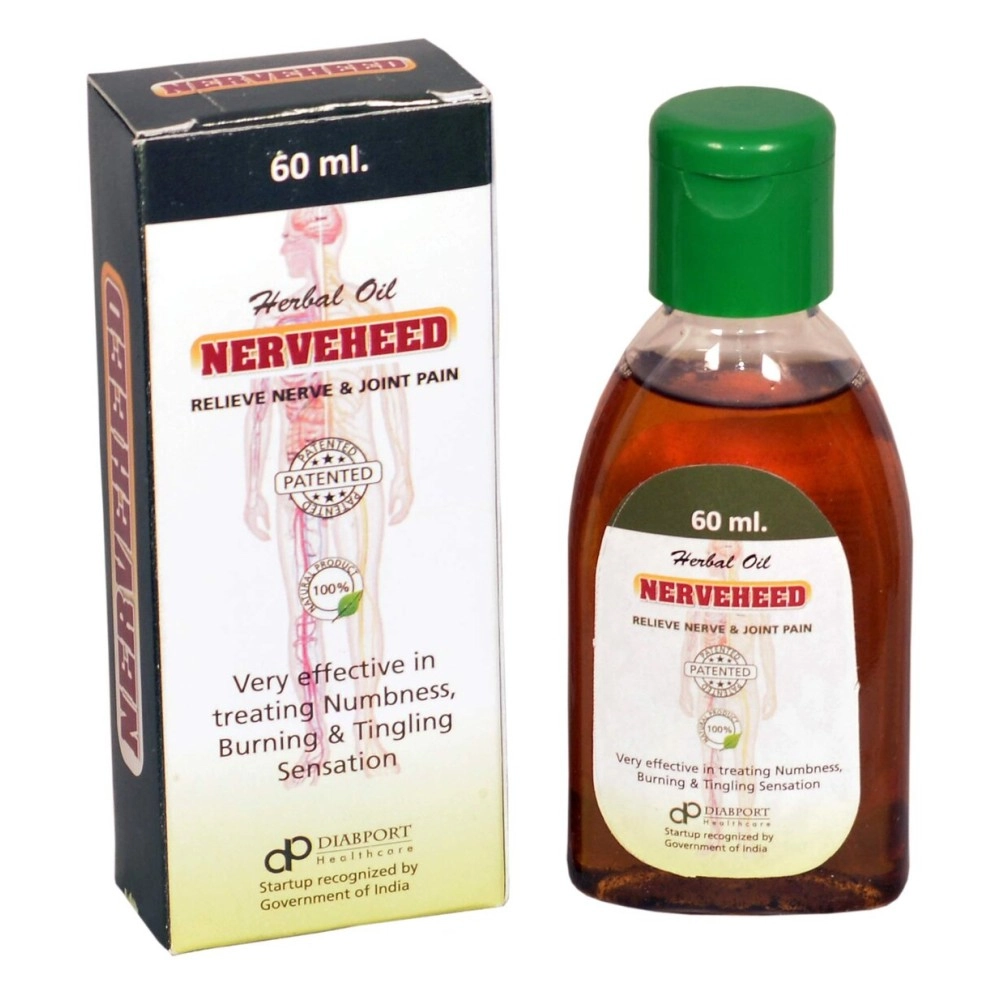 Diabport Healthcare Nerveheed Pain Relief Ayurvedic Oil for Nerve and Joint Pain