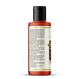 Khadi Organique Sandalwood Massage Oil Pack of 1 (210 ML)