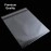 mastBus Transparent Polybags, Plastic Packing Bags for Clothes/Saree/Tshirt etc, Polythene Packing Covers (50 Pieces, 14x18 inch)