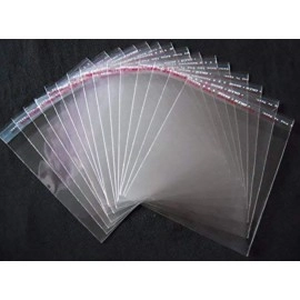 mastBus Transparent Polybags, Plastic Packing Bags for Clothes/Saree/Tshirt etc, Polythene Packing Covers (50 Pieces, 14x18 inch)