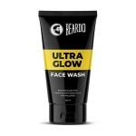 Beardo ultraglow face wash for men | brightens & balances skin tone reduces dark spots hyperpigmentation| daily use facewash oily to dry glowing and radiant (100ml)