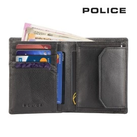 POLICE Black Leather Men\'s Wallet (PT2428844_4-1)