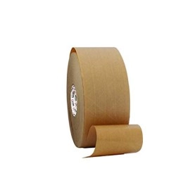 ETIPL Water Activated Gummed Kraft Paper Tape (48mmX50mtr (1 Roll))