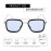 ROYAL SON Vintage Fashion Spider-Men/Peter Parker Women Men Sunglasses UV Ray Filter - Blue - L