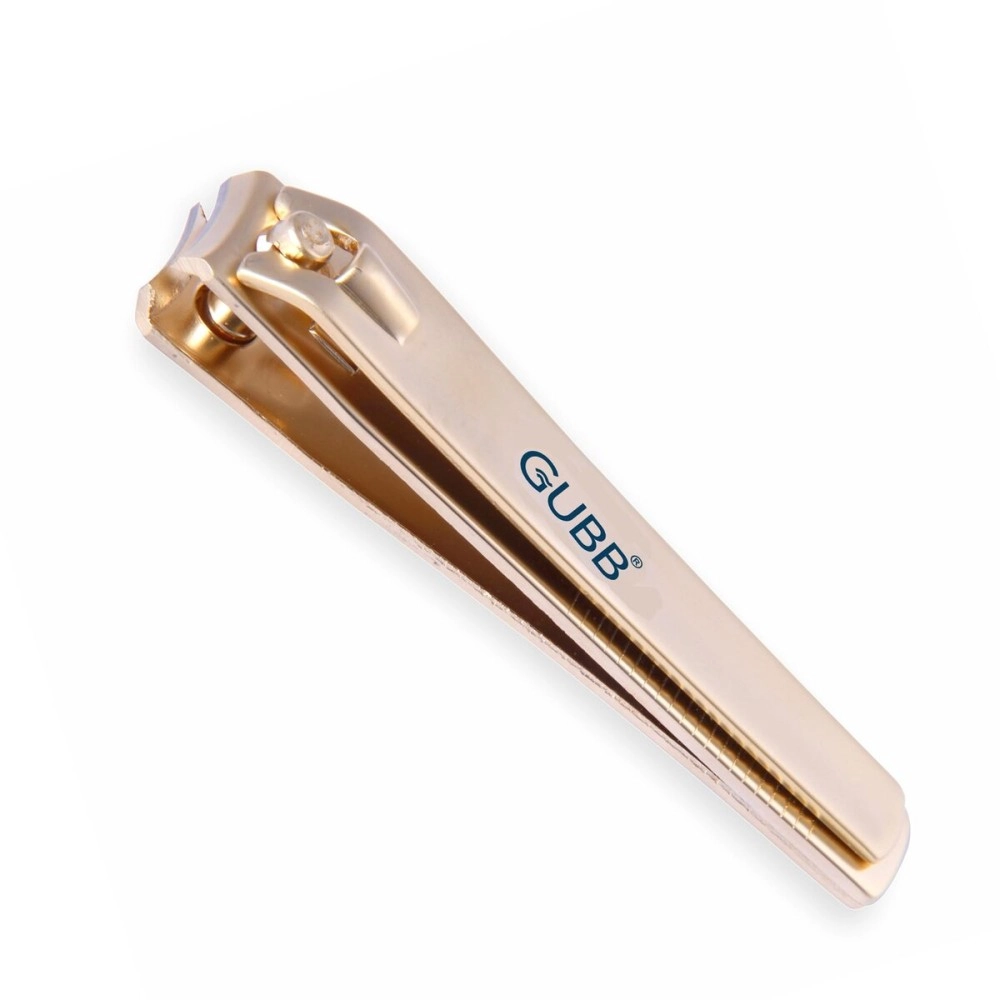 GUBB Nail Clipper For Men & Women - Fits naturally, Cuts precisely | Elegant designed | Easy to hold | Safe for skin | Sharp blades | Offers well-groomed nails | Suitable for men and women - Gold