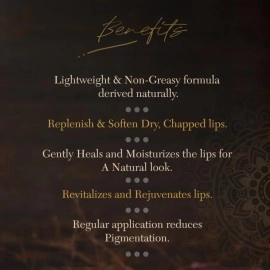 Kaumudi Handmade & 100% Natural 3in1 Lip Balm (Lip Tint | Cheek Tint | Eye Shadow) made with Rose & Saffron Essential oil | Best for Dry, Damaged & Chapped Lips | Hydrates & Moisturizes (Cherry Lip)