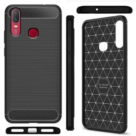 Zapcase Back Cover Case for Vivo Y11 (2019) | Compatible for Vivo Y11 (2019) Back Cover Case | 360 Degree Protection | Soft and Flexible (TPU | Matte Black)